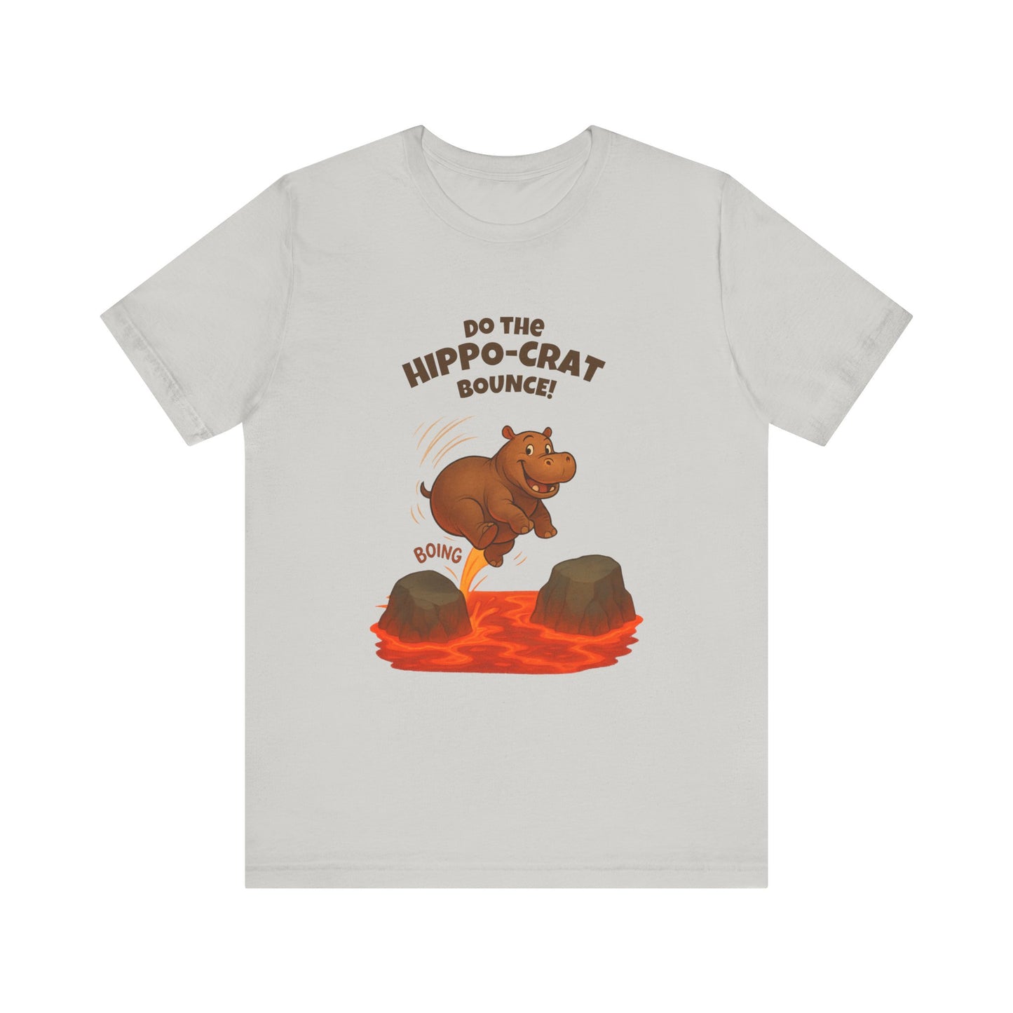 Do the Hippo-crat Bounce – Hippo Lava T-Shirt