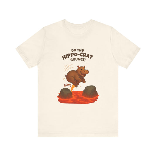 Do the Hippo-crat Bounce – Hippo Lava T-Shirt