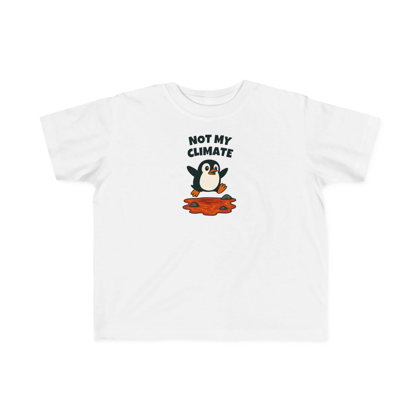 Toddler Penguin Lava Jump T-Shirt β For Tiny Feet That Never Touch the Floor!
