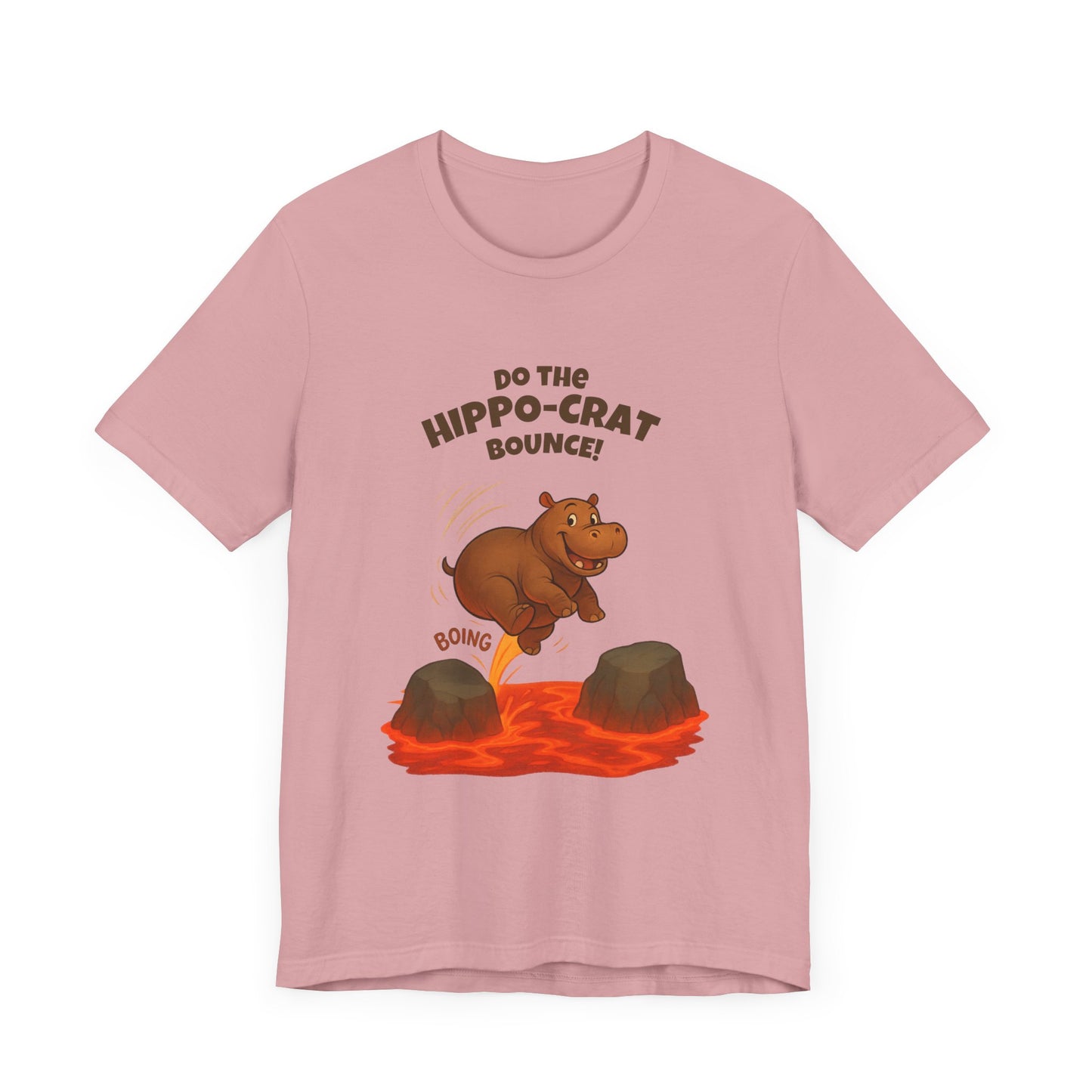 Do the Hippo-crat Bounce – Hippo Lava T-Shirt