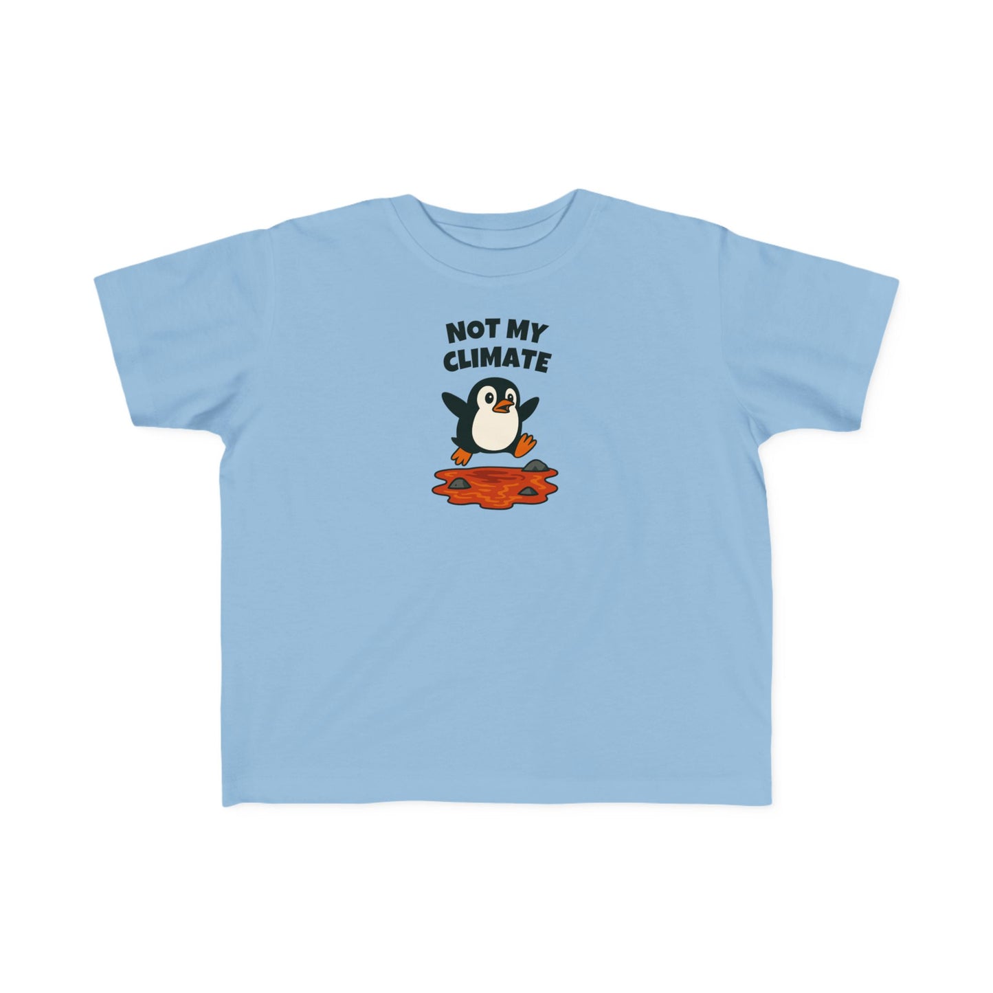 Toddler Penguin Lava Jump T-Shirt β For Tiny Feet That Never Touch the Floor!