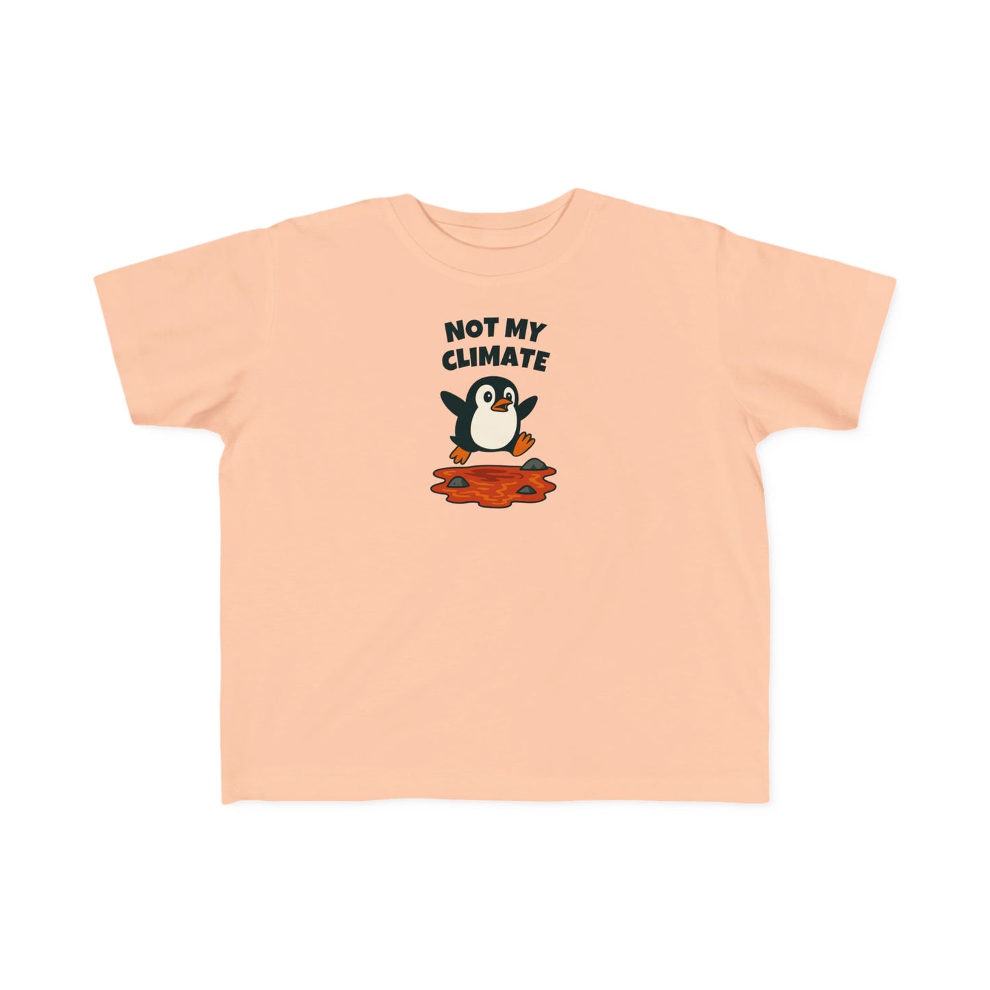 Toddler Penguin Lava Jump T-Shirt – For Tiny Feet That Never Touch the Floor!