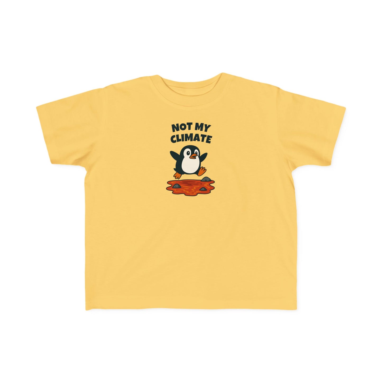 Toddler Penguin Lava Jump T-Shirt – For Tiny Feet That Never Touch the Floor!