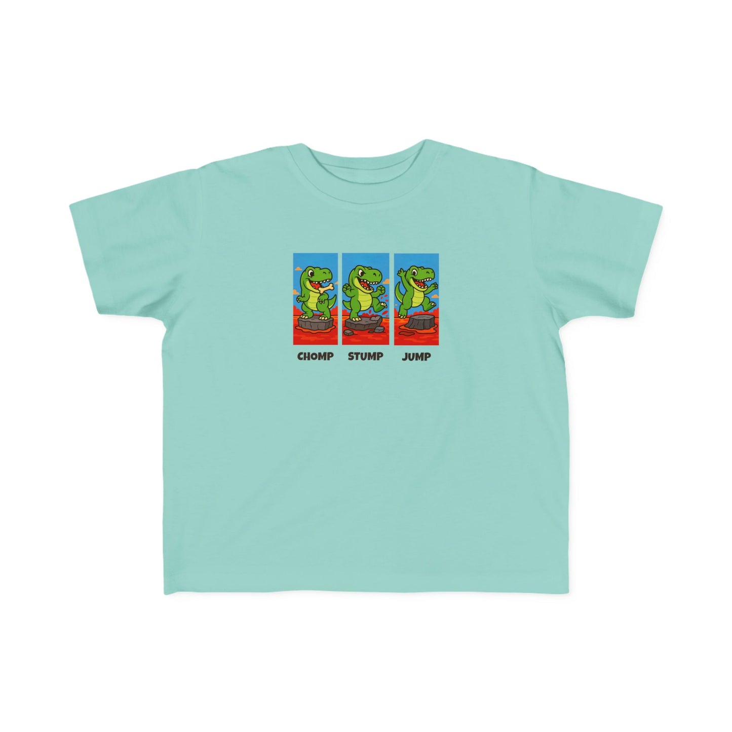 Chomp, Stomp, Jump - Tiny T-Rex Lava Leap Toddler T-Shirt